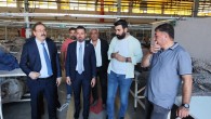 Akgül ve Şahan’dan Ritim Tekstil işçilerine destek