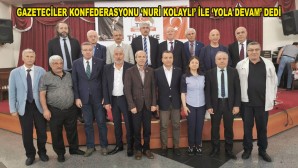 Türkiye Gazeteciler Konfederasyonu’nun 4. Kongresi Kütahya’da gerçekleşti