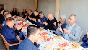 Vali Özkan: Şehit ailelerimizin her zaman yanındayız