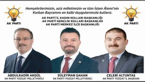 Ak Parti’den bayram mesajı