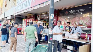 Bayram’da market ve kasaplarda kıyma çektirme yoğunluğu