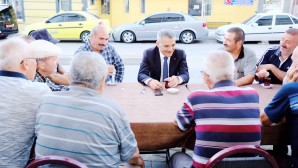 Vali Özkan, esnaf ve vatandaşlarla buluştu